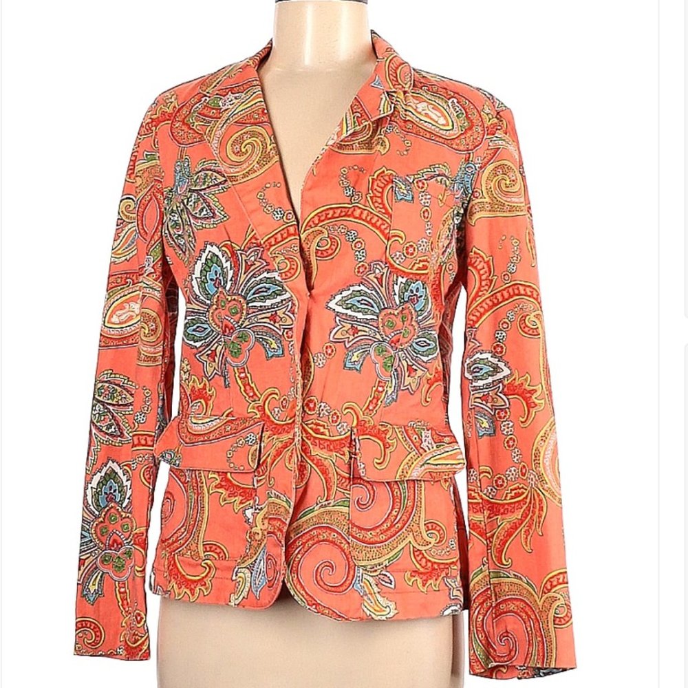 IZOD Paisley Blazer